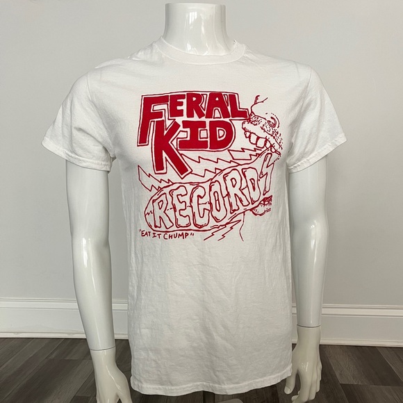 Feral Kid Records T-Shirt - Picture 2 of 10